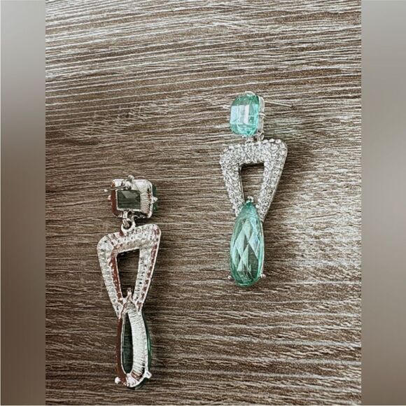 Statement drop earrings N401 - Picture 4 of 4